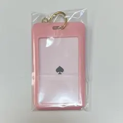 ケイトスペード　フォトキーホルダー　ピンク