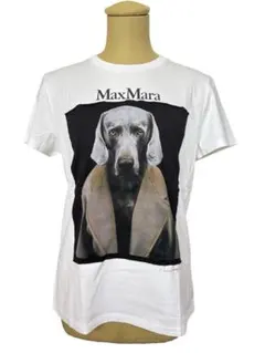 美品　Max Mara マックスマーラ 2022年表参道 限定　ドッグTシャツMのサムネイル