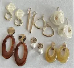 ハンドメイドピアスセット　まとめ売り