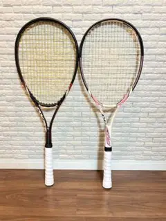 【送料無料】 MIZUNO EXPZ 他　軟式テニスラケット 2本セット