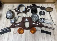 スーパーカブ 110cc JA44純正のハンドルです。 - メルカリ