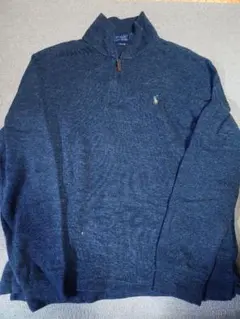 ポロラルフローレン　ハーフジップスウェット　Mサイズ