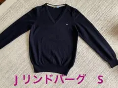 美品　Jリンドバーグ　レディース　ゴルフ　ネイビー　セーター　S