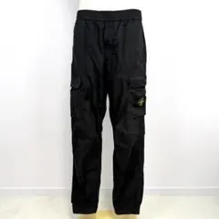【26SS 美品】STONE ISLAND カーゴパンツ 黒 W32のサムネイル