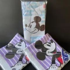 ミッキーマウス タオル セット　フェイスタオル1枚　ハンドタオル2枚