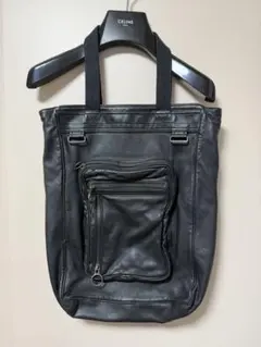 エディ期アーカイブ/レア】DIOR HOMME 本革 黒 ショルダーバッグ