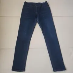 ダークブルー スキニージーンズ