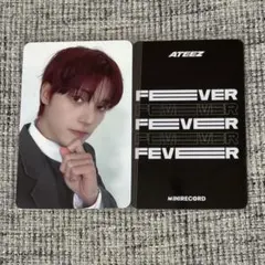 ラスト！ATEEZ minirecord FEVER ver. トレカ ウヨン 2026年最新】ATEEZ ウヨン minirecordの人気アイテム - メルカリ