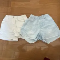 ショートパンツ　130センチ　2点セット