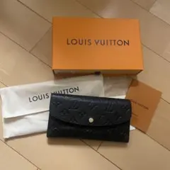 【正規品】ルイヴィトン ポルト現行モデル フォイユエミリー 黒