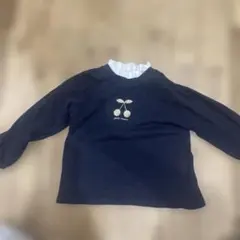 petit main ネイビー 長袖カットソー 100cm 福袋にて購入