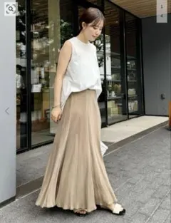 【タグ付新品✨24SS】Plage ドレープスカート 34 大人気完売品 タグ付新品✨24SS】Plage ドレープスカート 34 大人気完売品