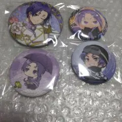 ブルーロック 御影玲王 缶バッジ4点セット