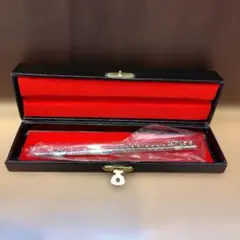 フルート 銀メッキ 16キー ケース付き - メルカリ