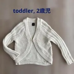 baby GAP toddler 2years 白 カーディガン ボレロ