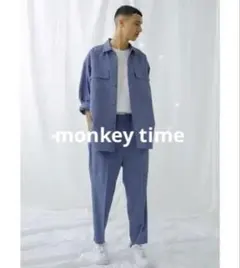 【美品】monkey time renu TRO EASY アンクルパンツのサムネイル