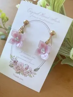 ハンドメイド イヤリング