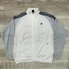 古着 00年代 adidas アディダス トラックジャケットジャージ ホワイト