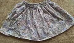 anyFAM花柄コーデュロイスカート★110cm