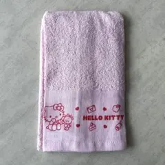 【新品】ハローキティ お風呂タオル サンリオ フェイスタオル しまむら ピンク
