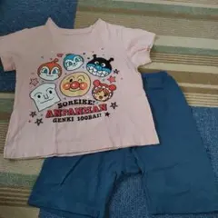 90 アンパンマンパジャマ ピンク