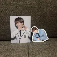 HARDWORK特典トレカ ステッカー 藤原丈一郎