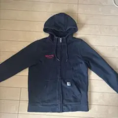 Carhartt ネイビー フルジップパーカー