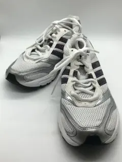 アディダス adidas スニーカー ■ 23cm 白系 ジョギング ランニングのサムネイル
