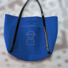 STUDIO PICONE 青 トートバッグピッコーネ