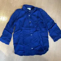 【HARE】メンズシャツ　メンズ　シャツ　青　ブルー ハレ　メンズトップス　襟