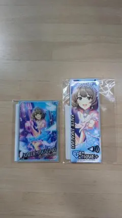 高垣楓　思い出記念　公式クリアカード・ロング缶バッジ