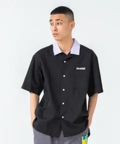 【美品】XLARGE　半袖オープンカラーシャツ　L