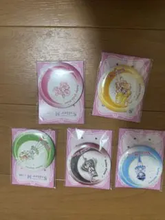 セーラームーンの缶ミラー5個セットです！