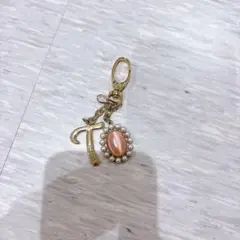 メゾンドフルールイニシャルキーホルダー　T