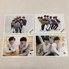 なにわ男子 生写真 4枚セット 【X-35】