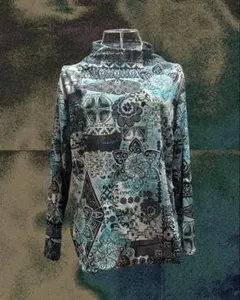 y2k グランジ　ヴィンテージ　古着　シースルー　ロンT トップス