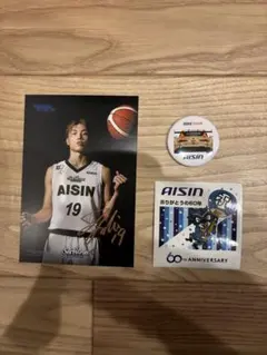 非売品　シーホース三河　西田優大選手　ポストカード　おまけ付き