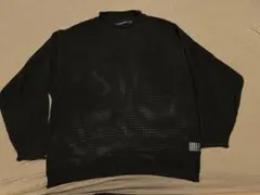 CPCM 長袖 メッシュニット ブラックのサムネイル