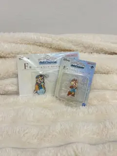 ディズニー1番くじ E賞 デール チャーム F賞 クラリス