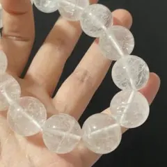 美品　ヒマラヤ水晶ブレスレット