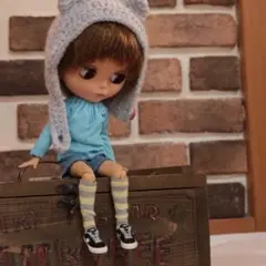 男の子　カスタムドール　アイシードール　ブライスサイズ