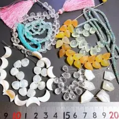 h*へ様 クリスマスセール✨天然石ビーズの豪華なセットe51