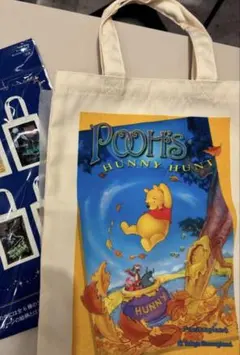 東京ディズニーランド プーさんのハニーハント アトラクションポスタートートバッグのサムネイル