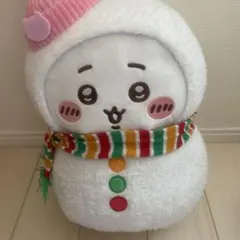 치이카와 눈사람 봉제인형 마스코트