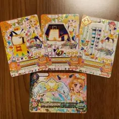 アイカツカード　マジカルスワン　コーデ　オデットスワンウィングティアラ付き