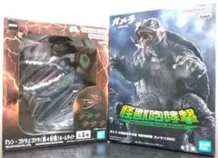 ガメラ(1995) 怪獣咆哮撃フィギュア＆シン・ゴジラルームライト2点セット