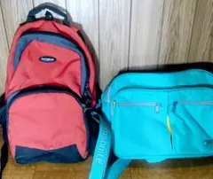 Samsonite ショルダーバッグとリュックサックの2点セット
