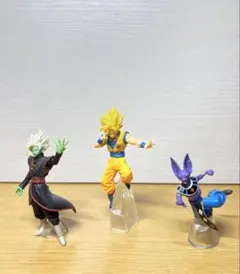 ドラゴンボール 3個セット 孫悟空 合体ザマス 破壊神ビルス フィギュア VS