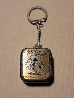 ミッキーマウス オルゴール付き　レトロキーホルダー