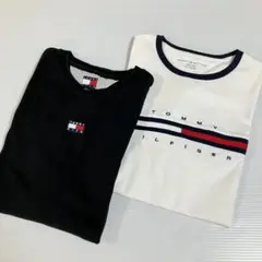 TOMMY HILFIGER Tシャツ 2枚セット売り XL